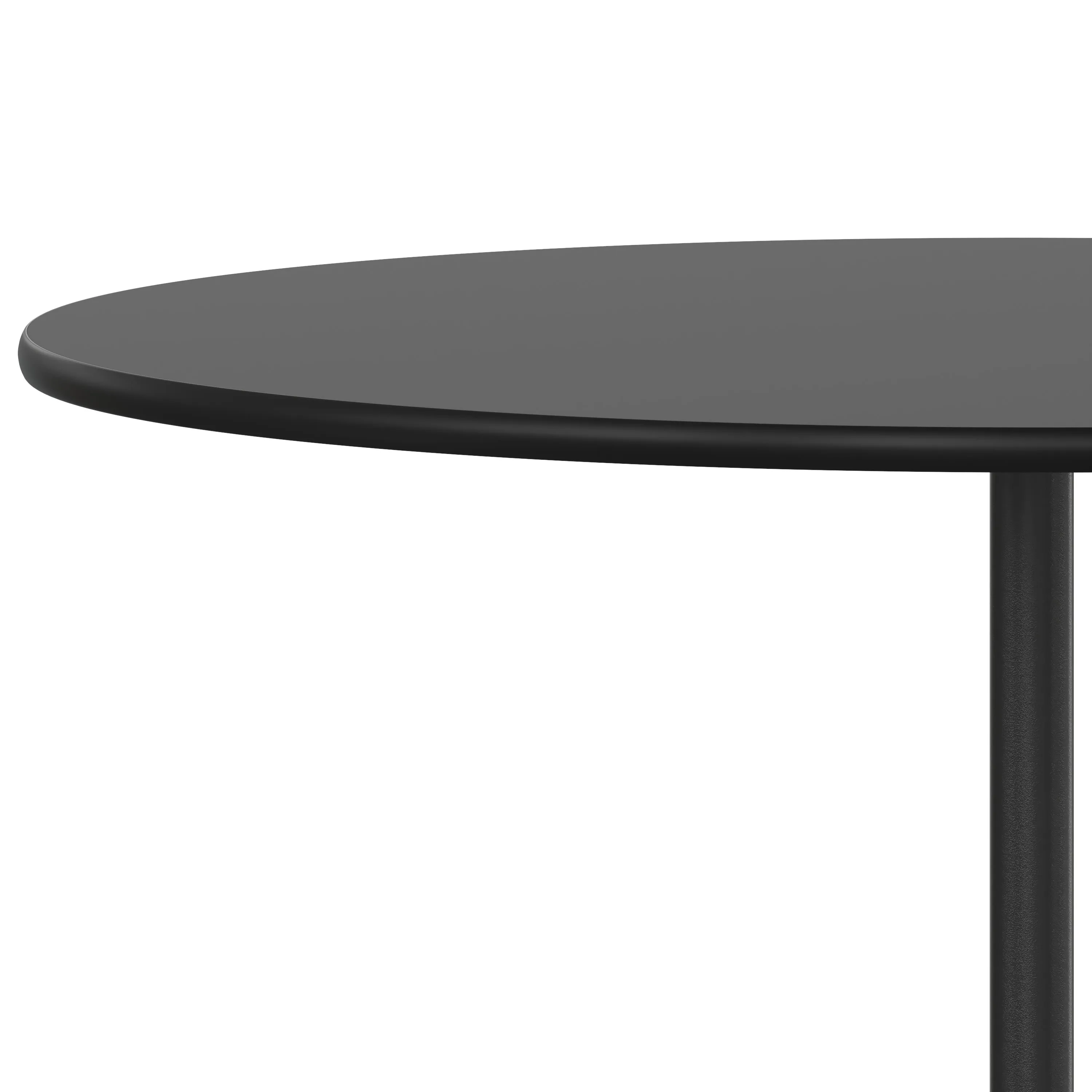 36'' Round Wood Cocktail Table with 30'' and 42'' Columns