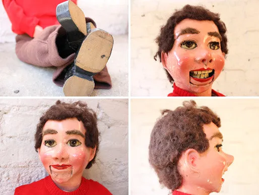 A Fantastic Quality Early 20th Century Ventriloquist's Dummy