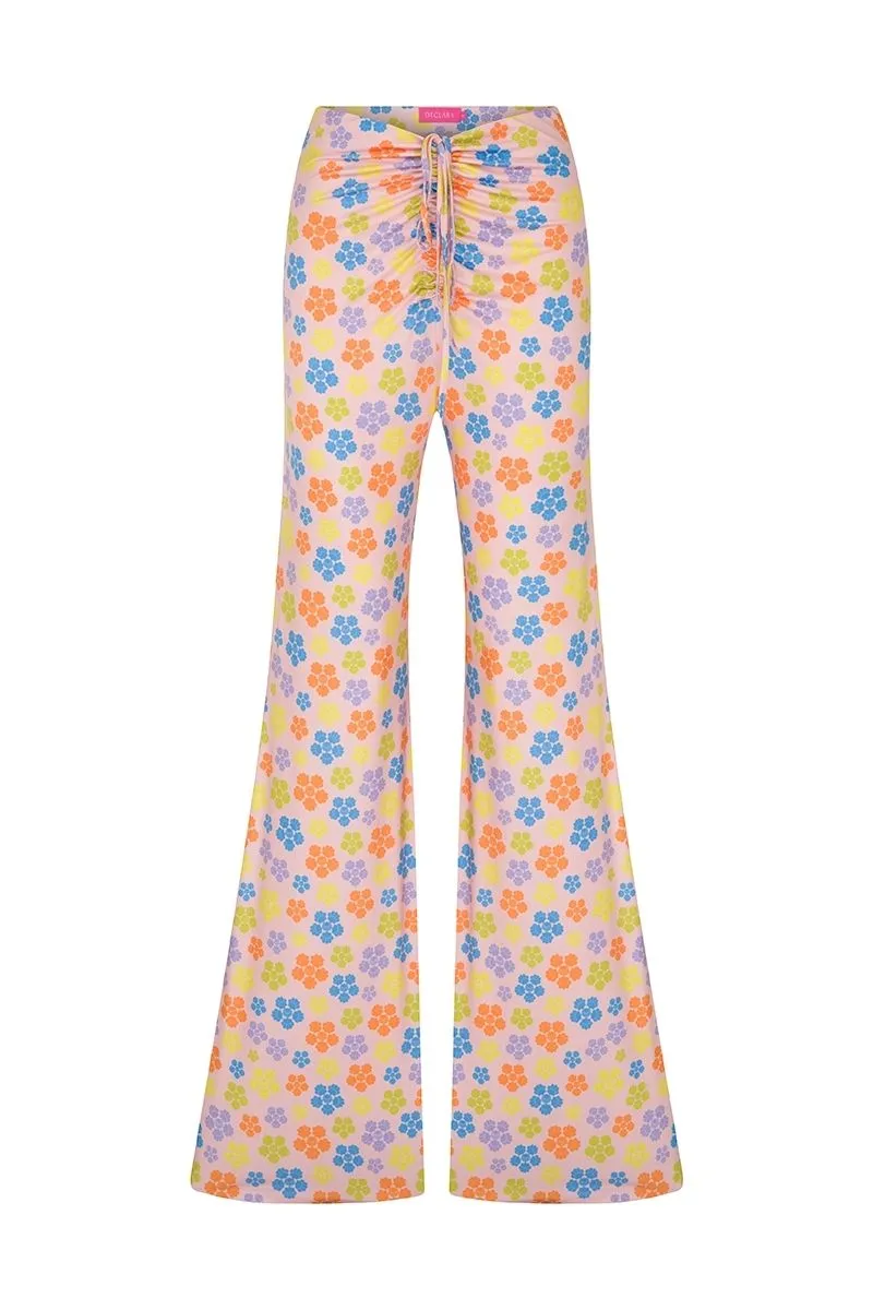 ANEMONE COLORFUL FLOWY PANTS