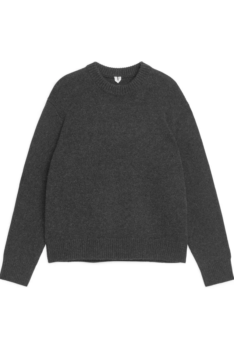 ARKET thick wool knit sweater