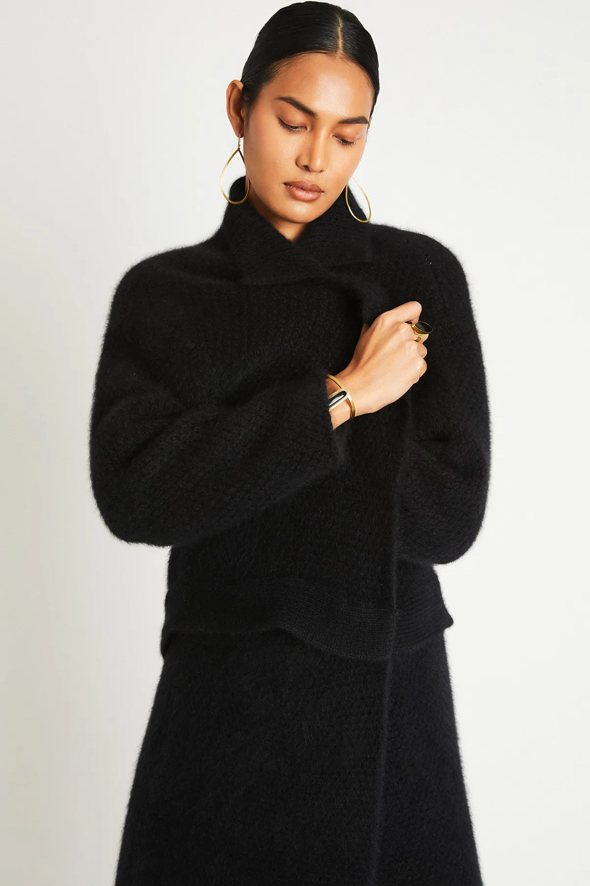   Beryll Marianne Cashmere Coat | Black