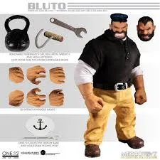 Bluto and Popeye: Stormy seas ahead: Deluxe box set 1/12 Mezco collectible