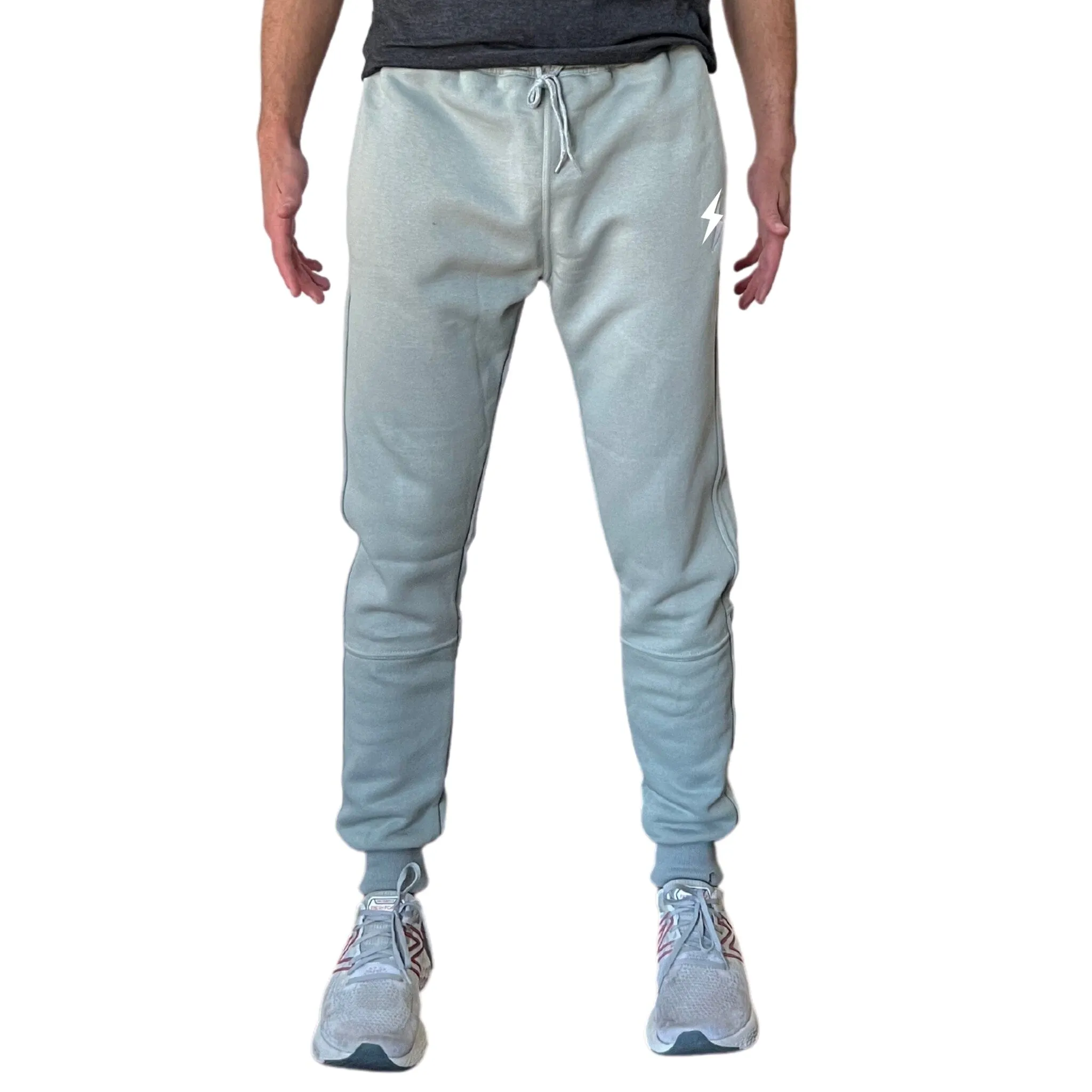 BRUCE BOLT Cotton Joggers - GREY