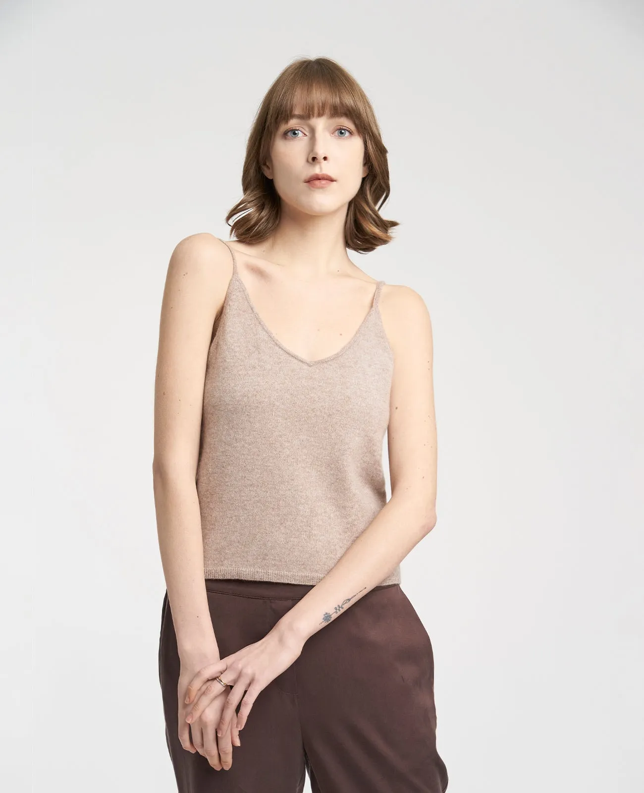 Cashmere V-Neck Cami