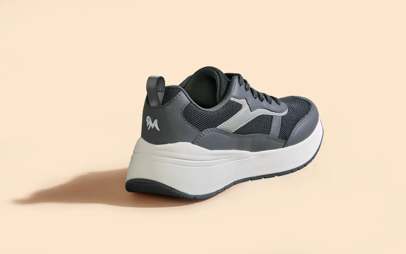 Cosmo Comfort Sneakers : Grey-Black