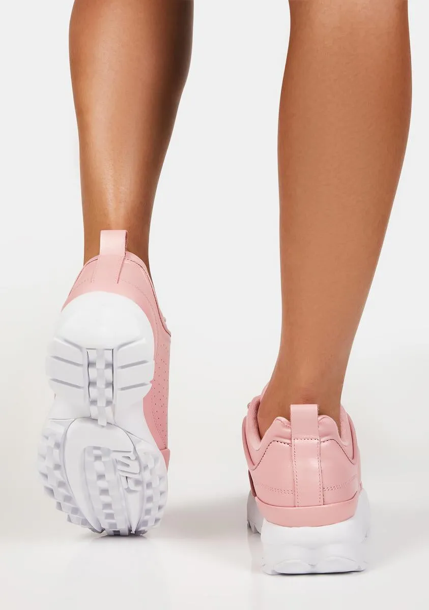 Dynasty Pink Pearl Disruptor Zero Sneakers