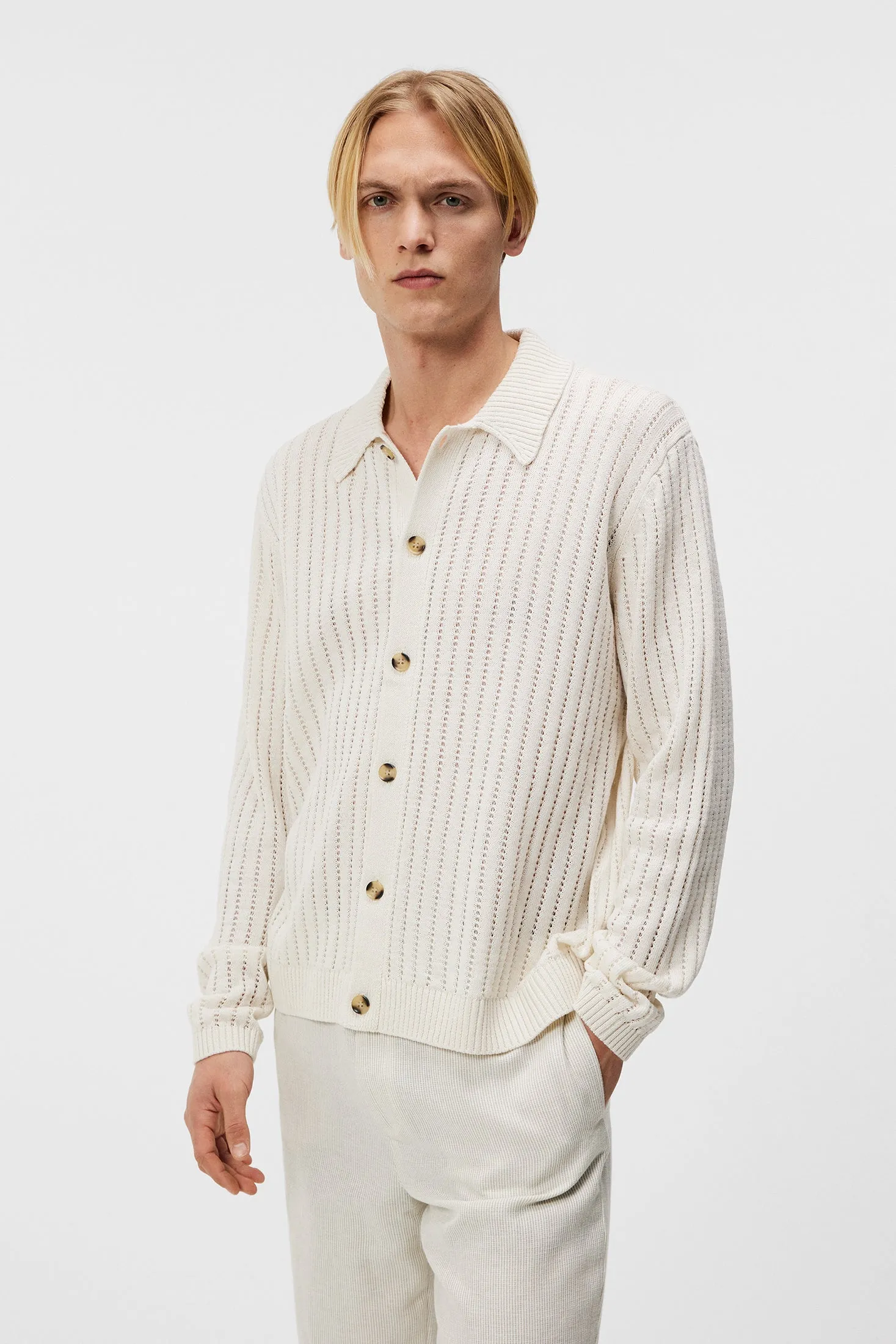 Edmondo Collar Cardigan