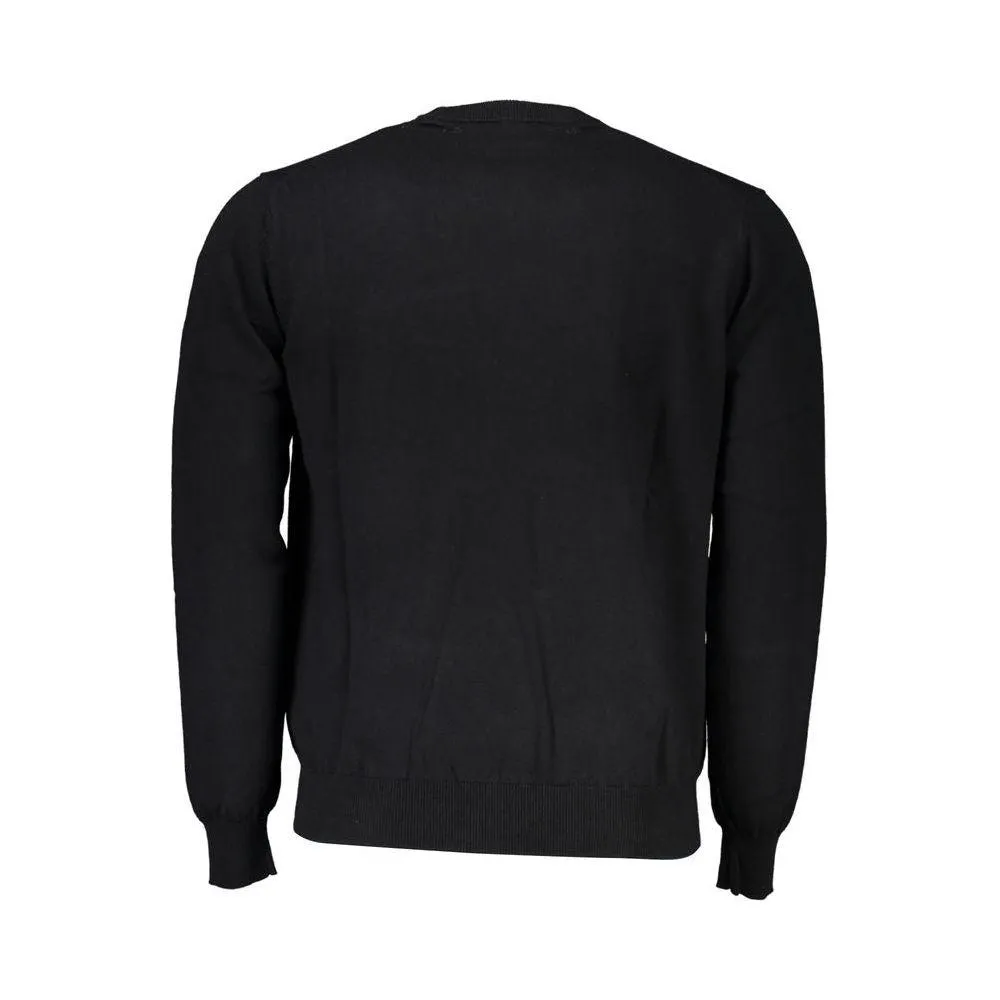 Harmont & Blaine Elegant Crew Neck Embroidered Sweater