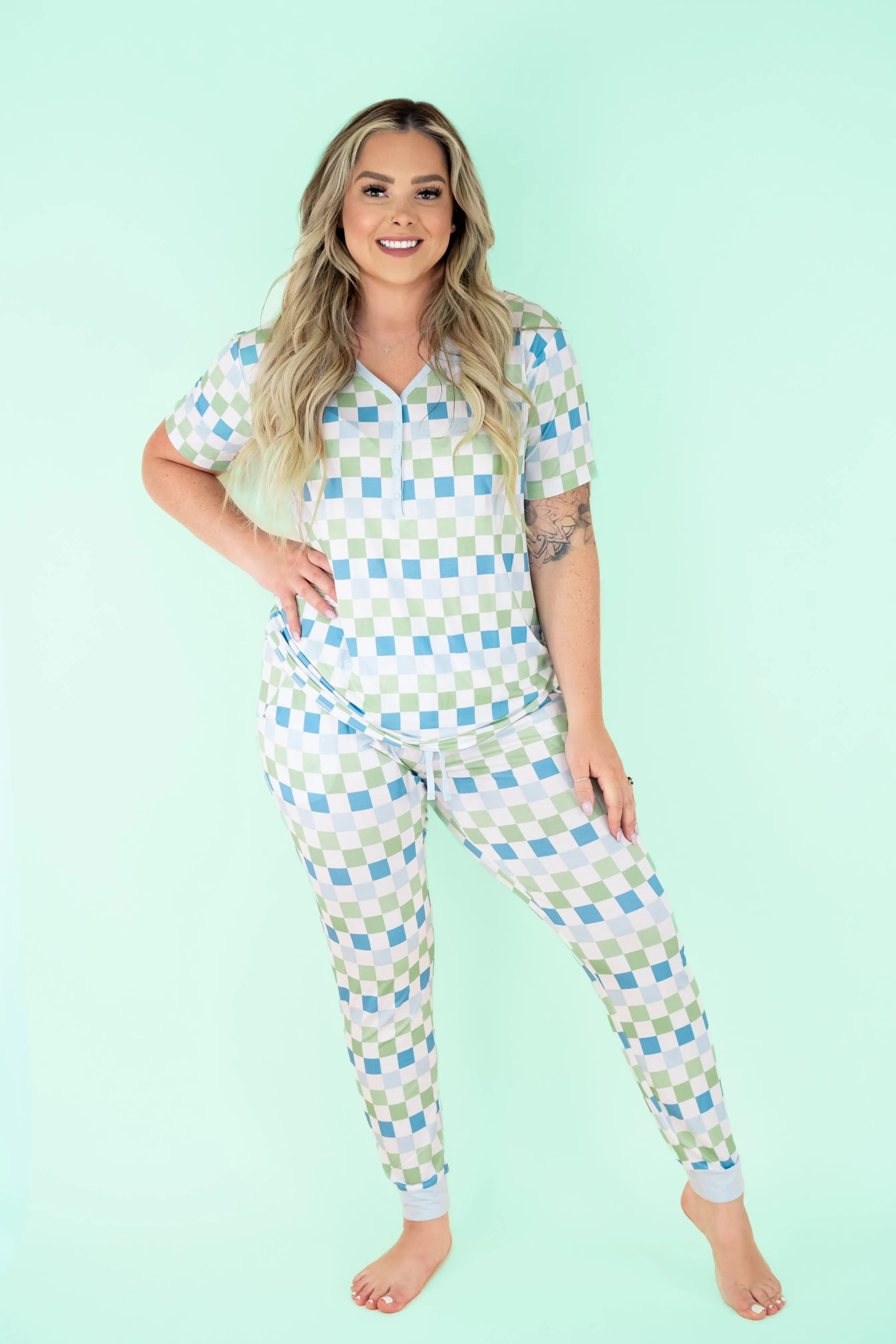 High Tide Checkers Dream Women’s Joggers