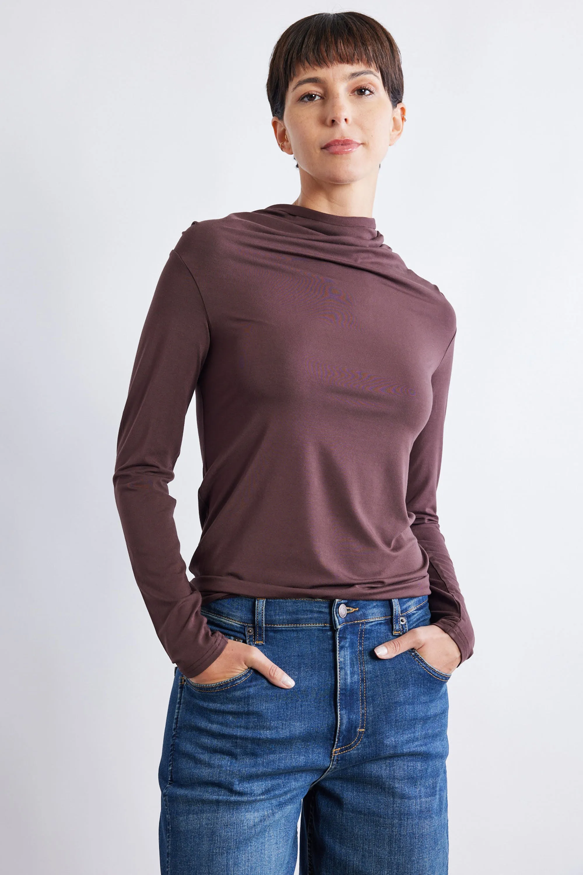 Iconic Off The Shoulder Long Sleeve Top