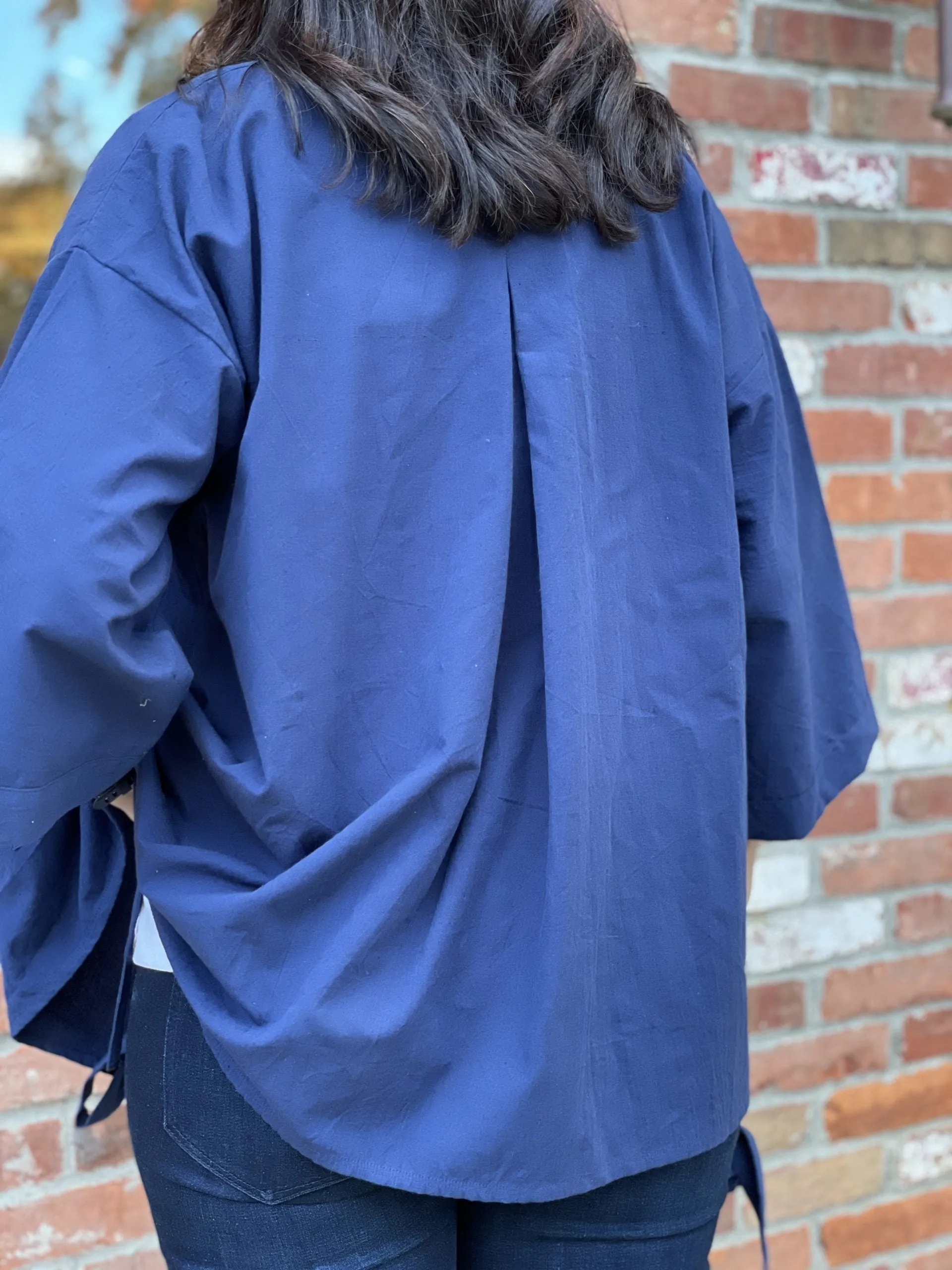 Kimono Jacket - Navy