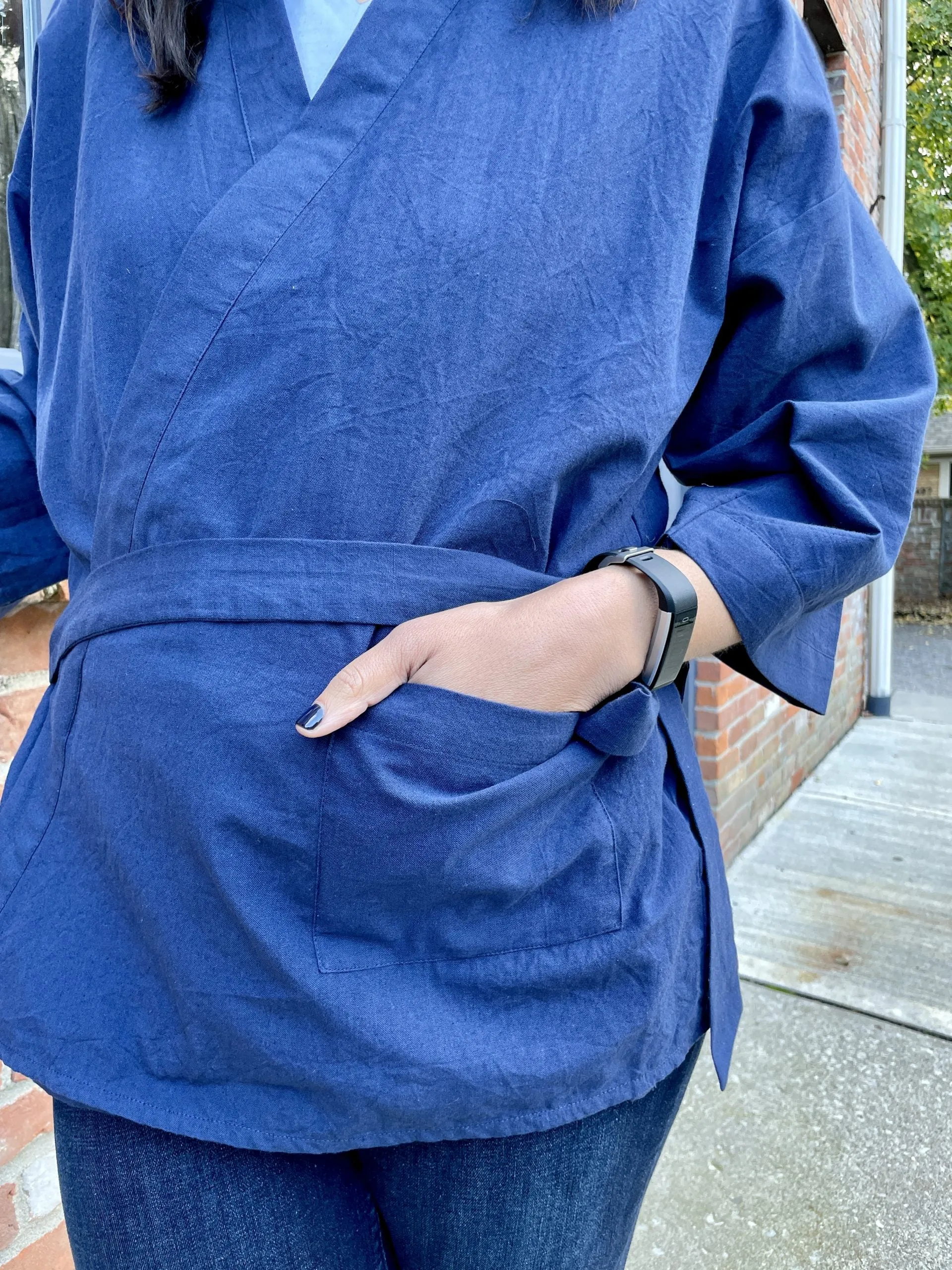 Kimono Jacket - Navy