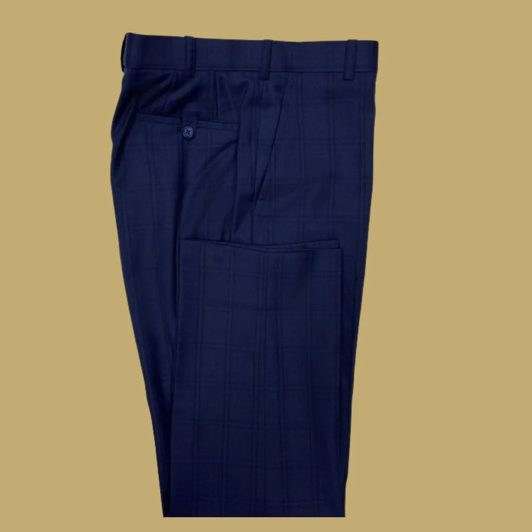 Leon Windowpane Slacks