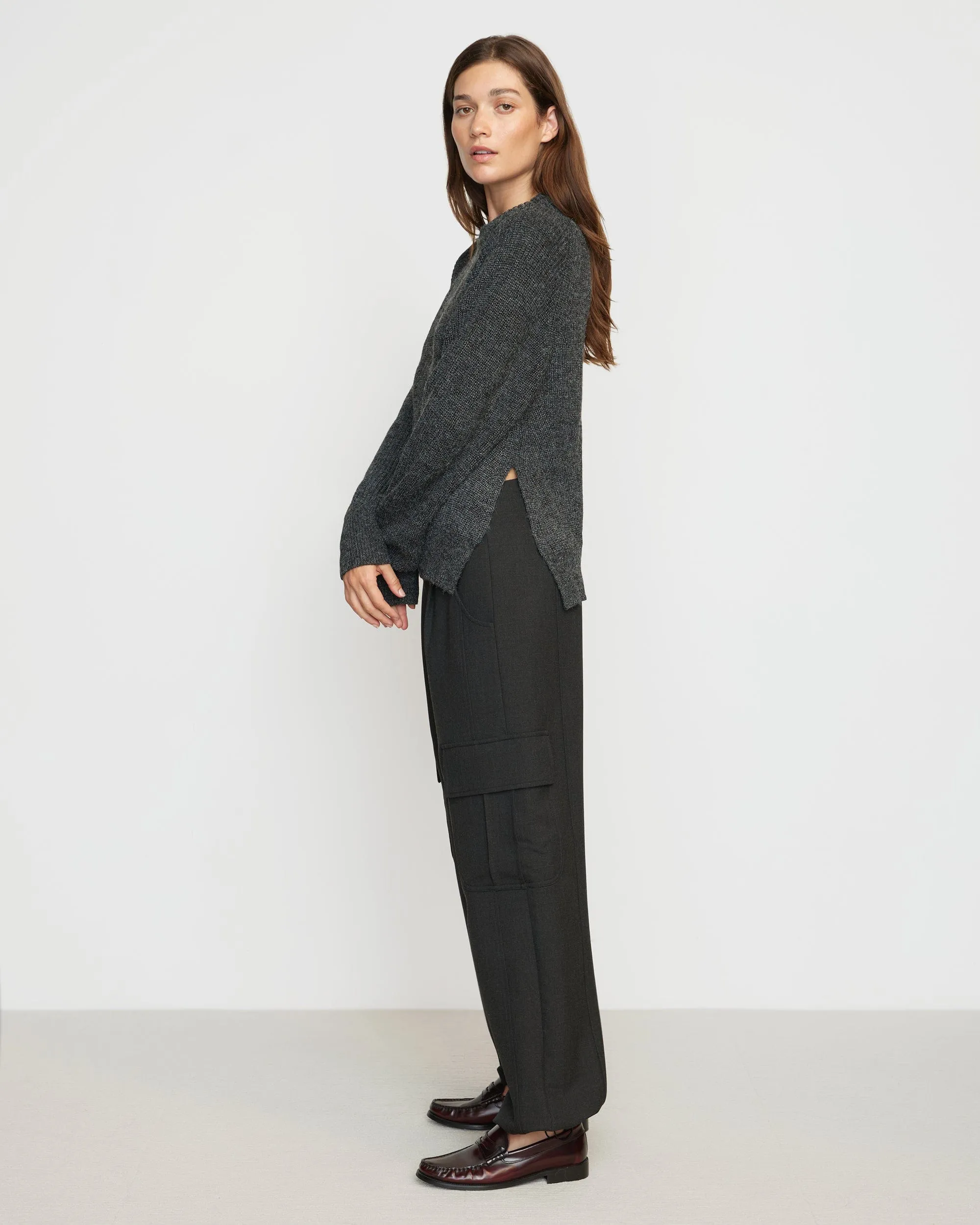 Lynda Tailored Utility Pant