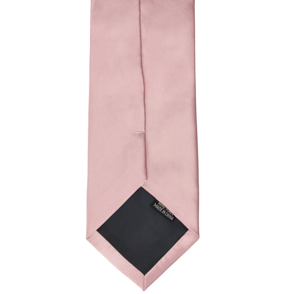 Mauve Premium Zipper Tie