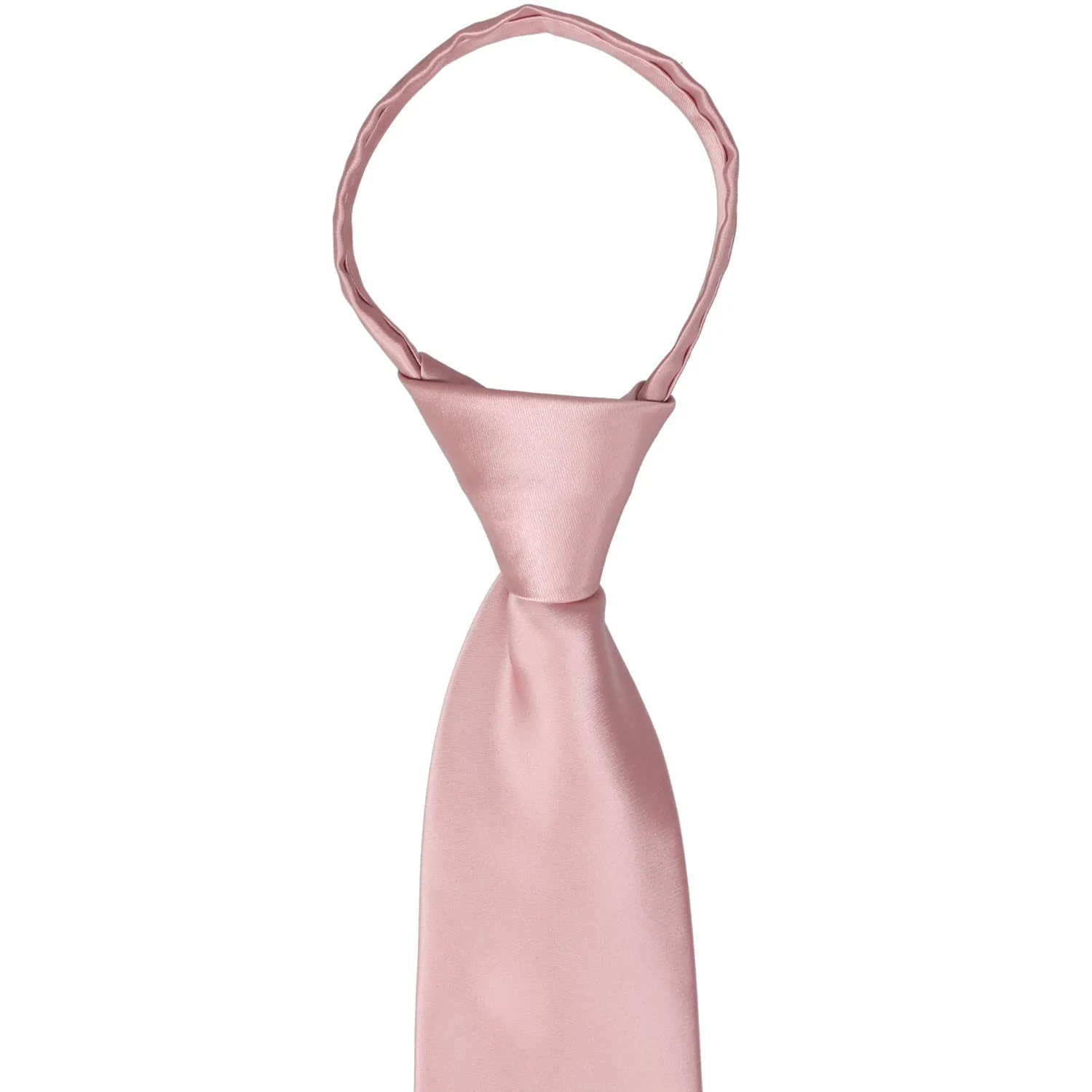 Mauve Premium Zipper Tie