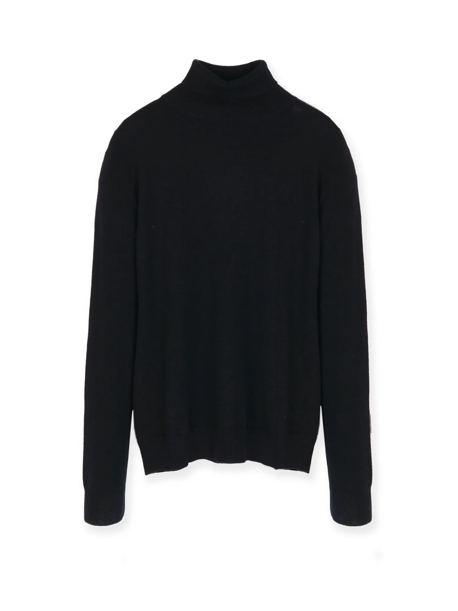 Men Turtleneck Sweater_Black