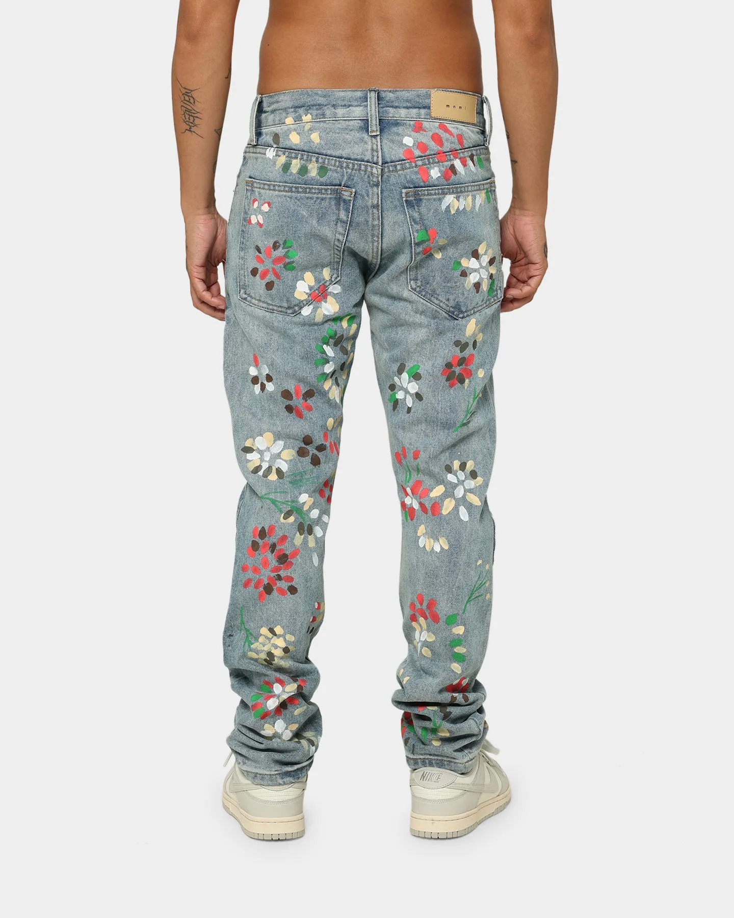 MNML D27 Flora Denim Jeans Blue