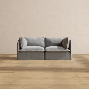 Modular Performance 2-Seater in Ash | Relaxed Blend