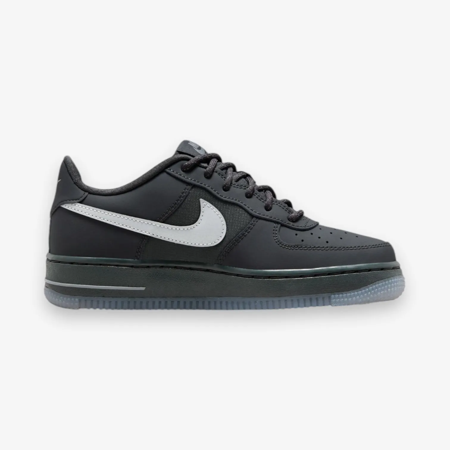 Nike Air Force 1 ANTHRACITE/REFLECT SILVER-COOL GREY GS Grade School FV3980-001