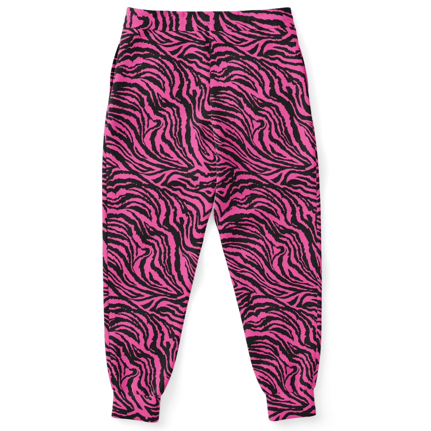 Pink Wavy Zebra Joggers