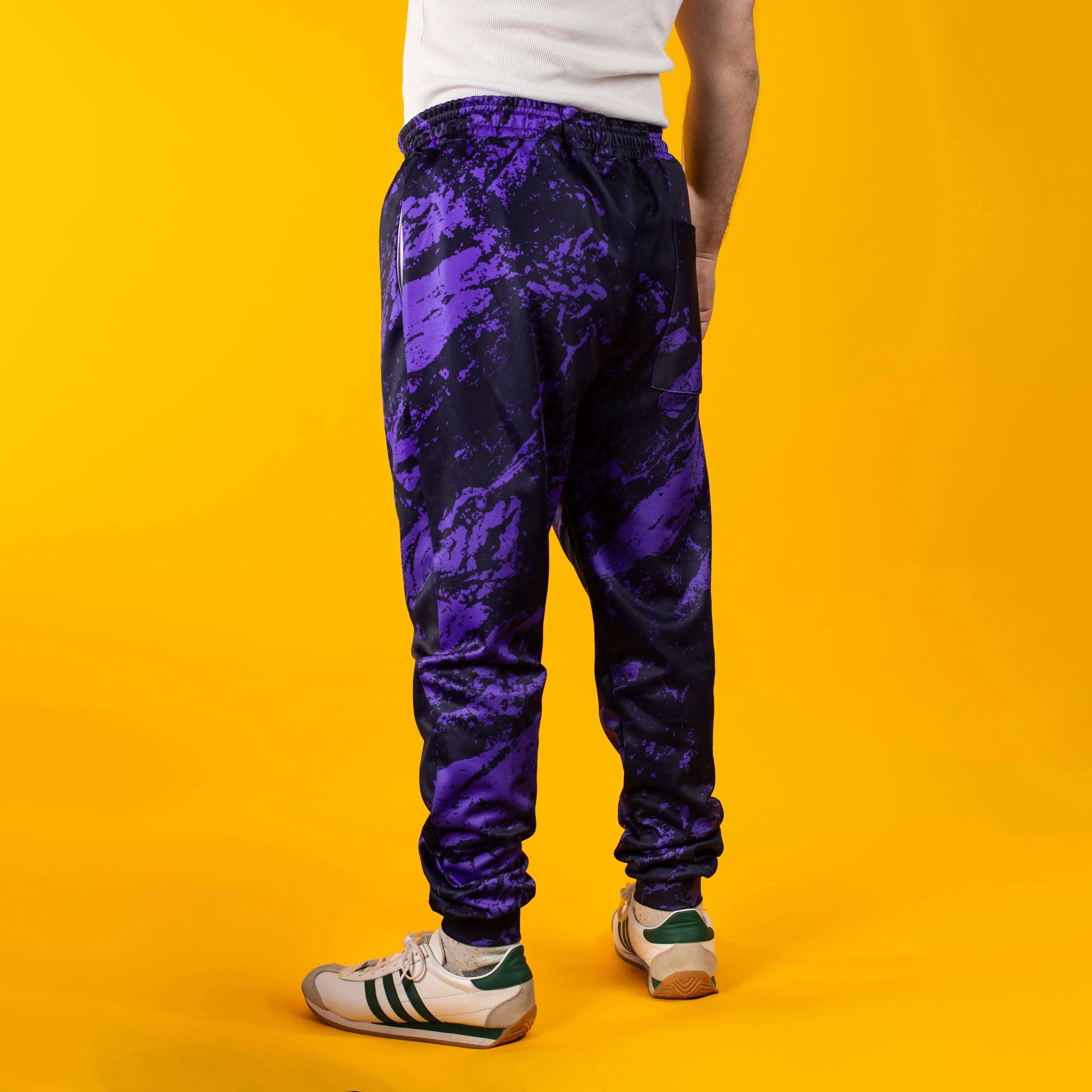 Purple Marble Joggers