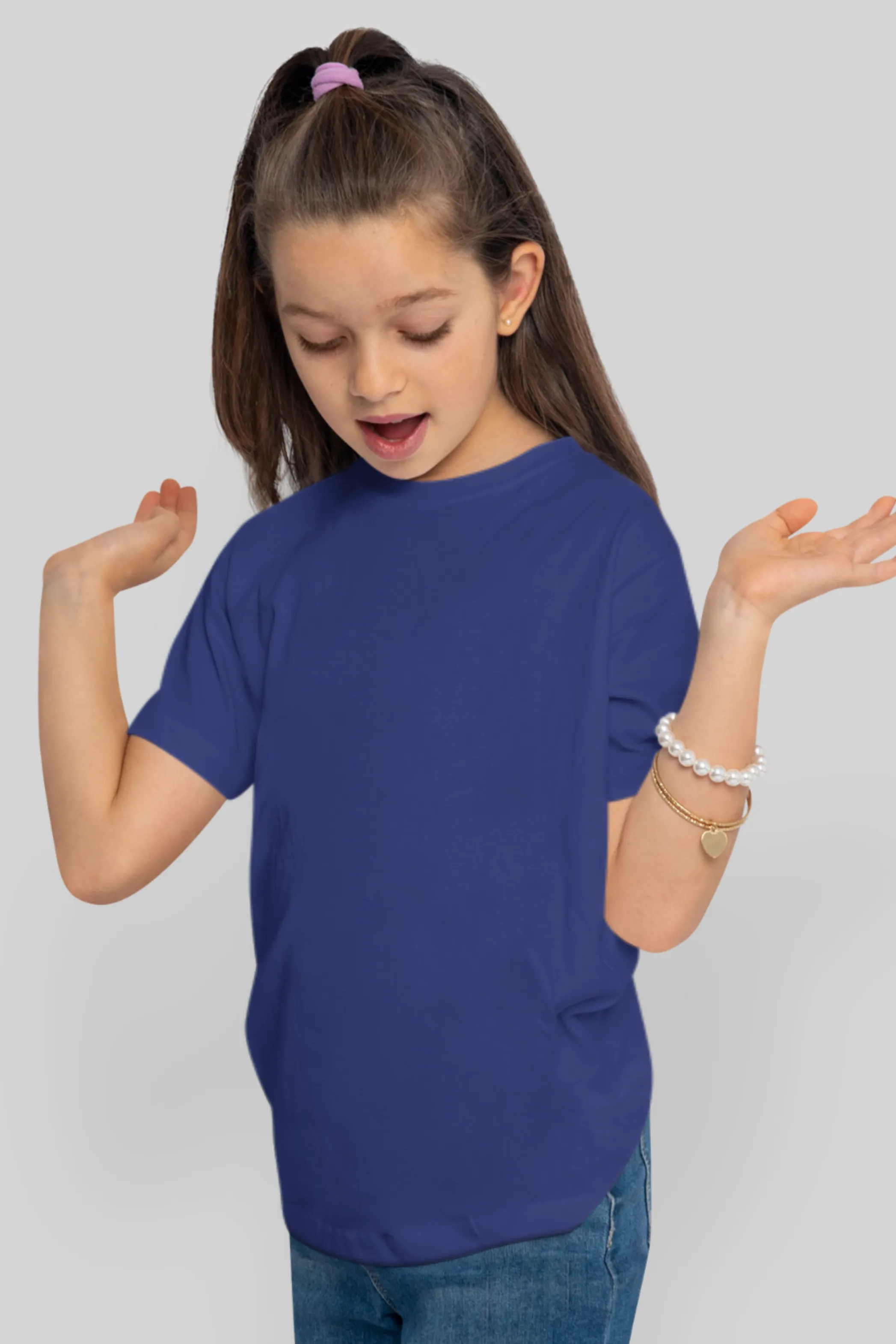 Royal Blue T-shirt for girl