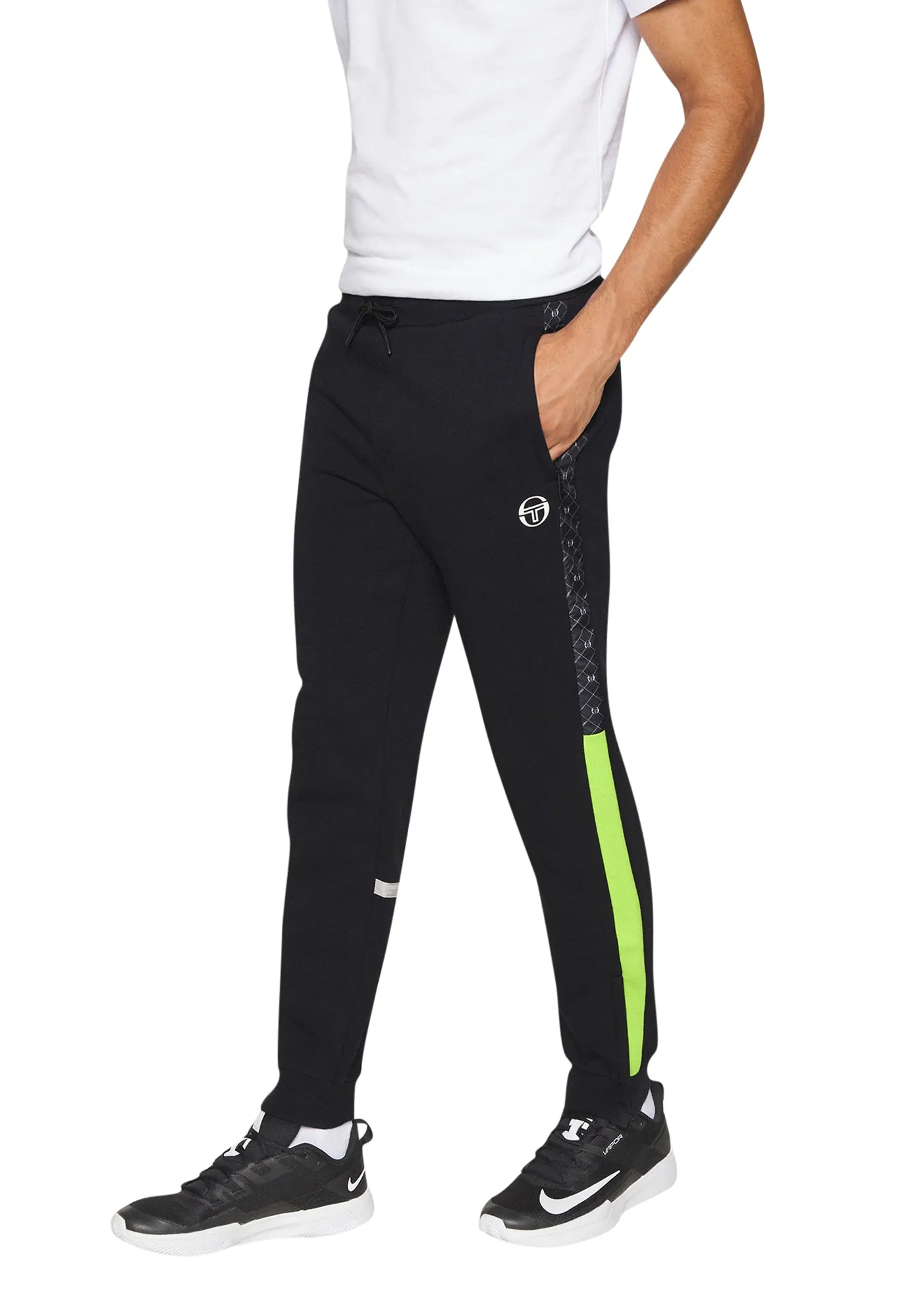 Sergio Tacchini Men's Replica Fleece Track Pant