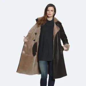 Shearling Style Winter Best High Quality Pam Sheepskin Coat