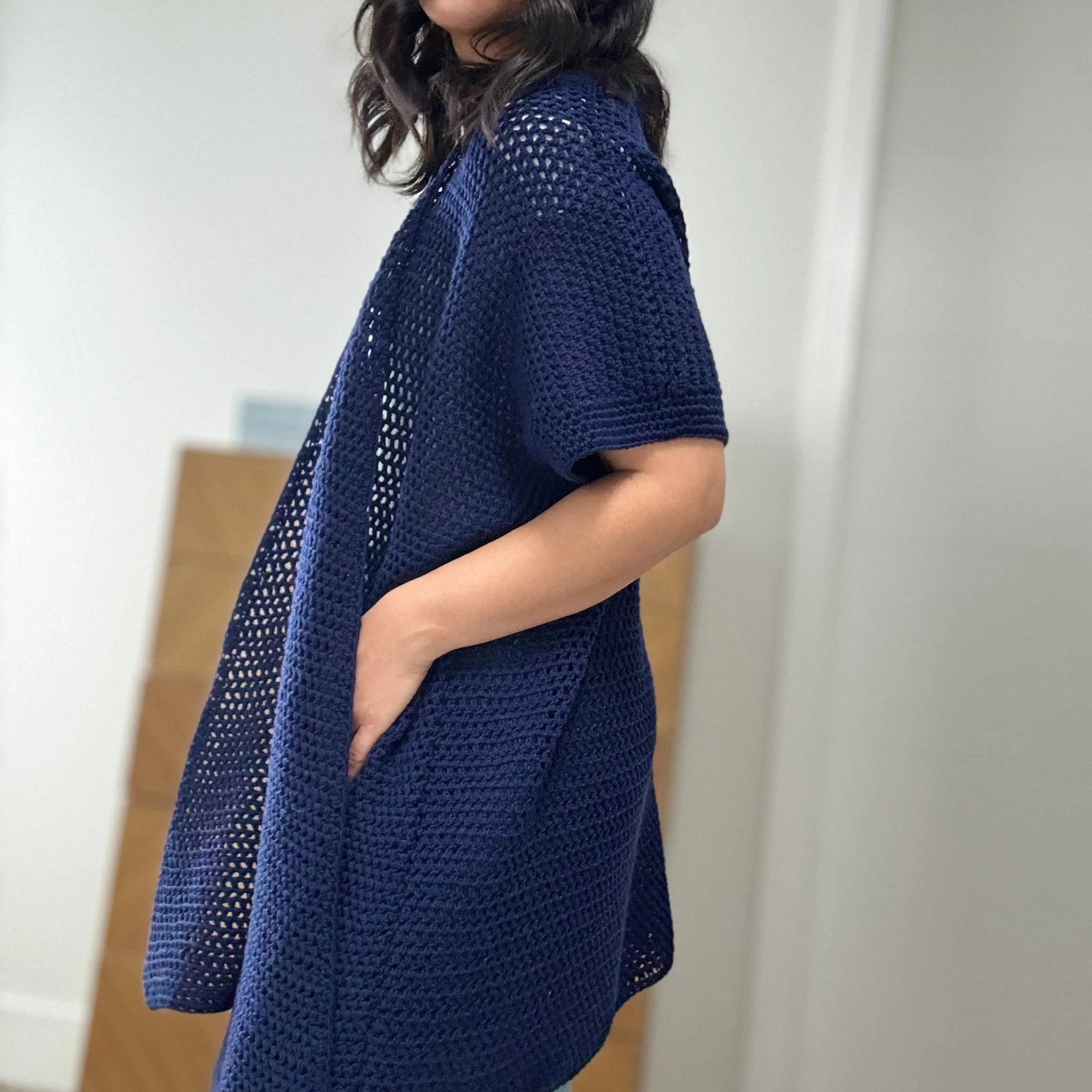 Summer Short Sleeve Cardigan Pattern