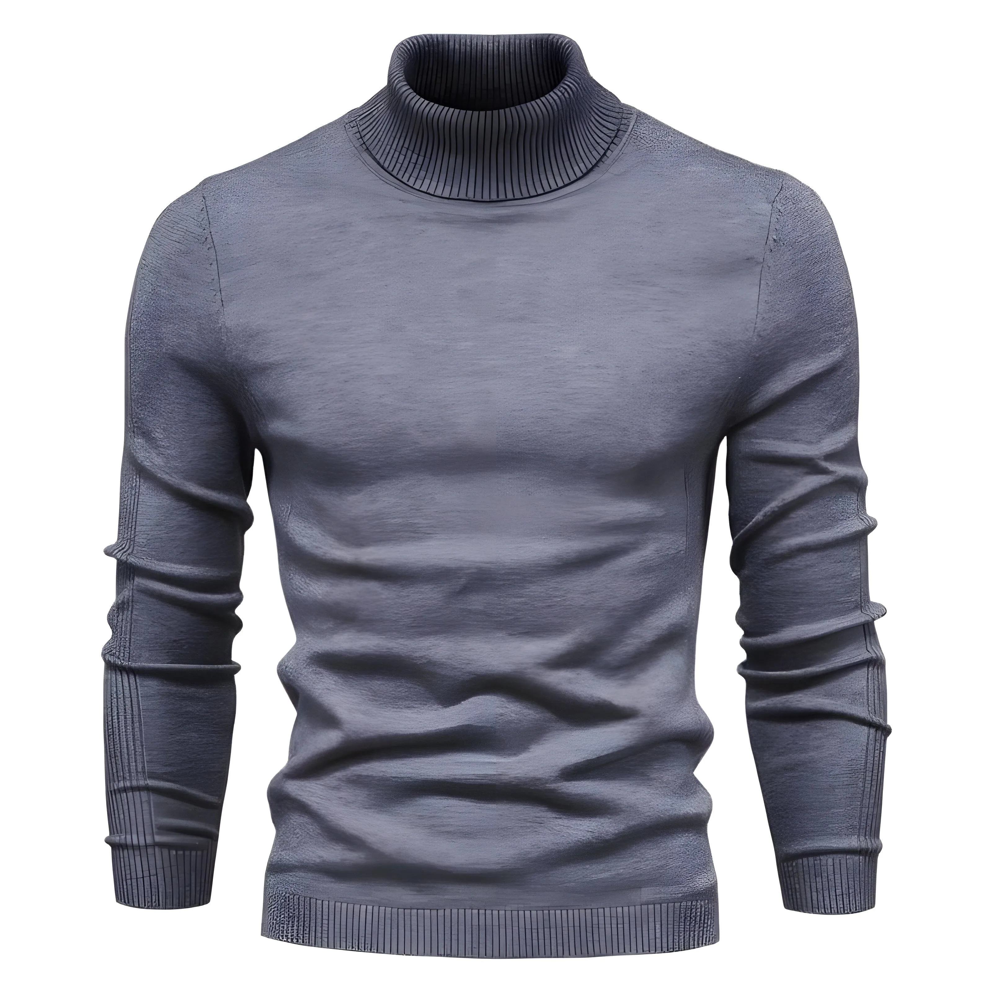 The Idris Slim Fit Pullover Turtleneck - Multiple Colors