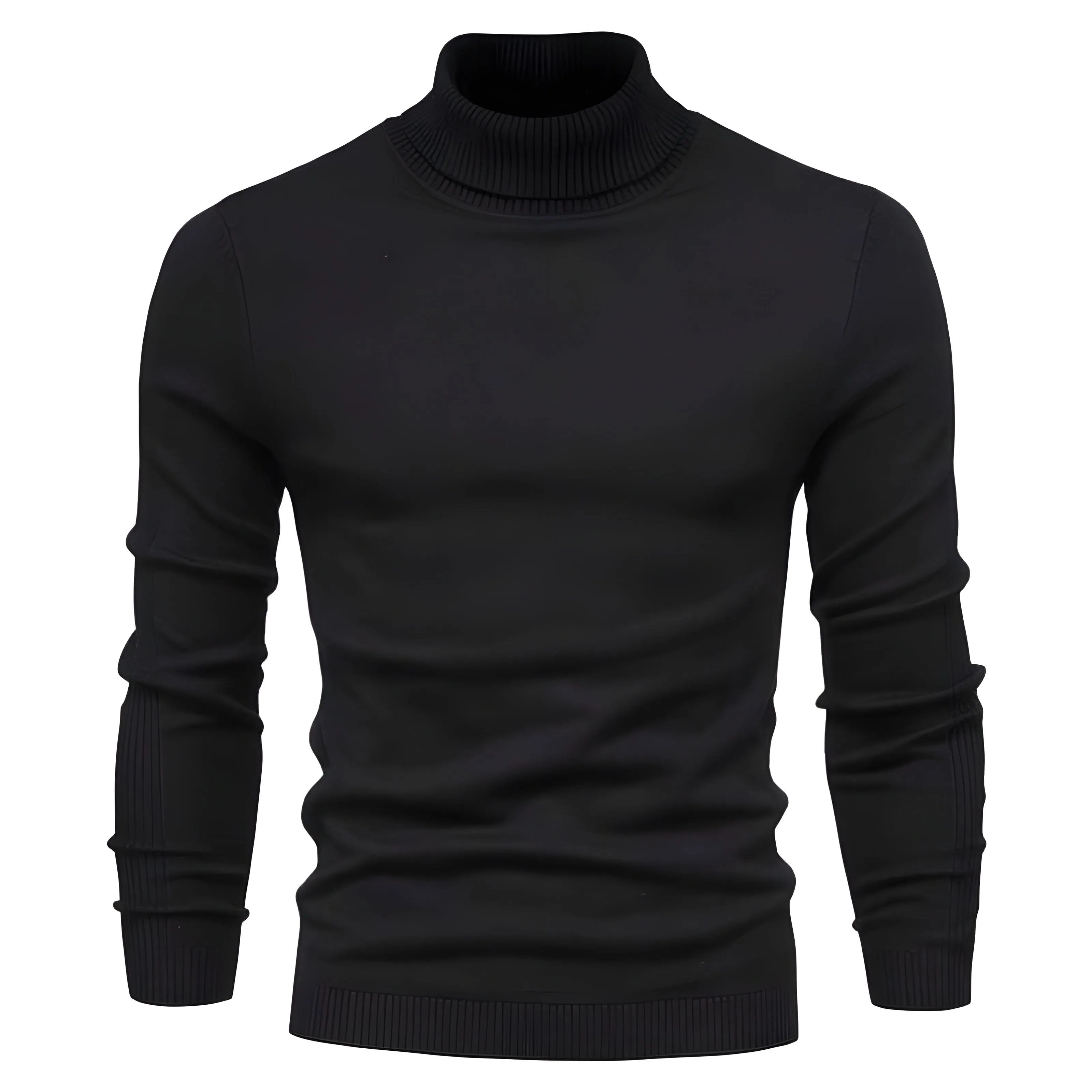 The Idris Slim Fit Pullover Turtleneck - Multiple Colors