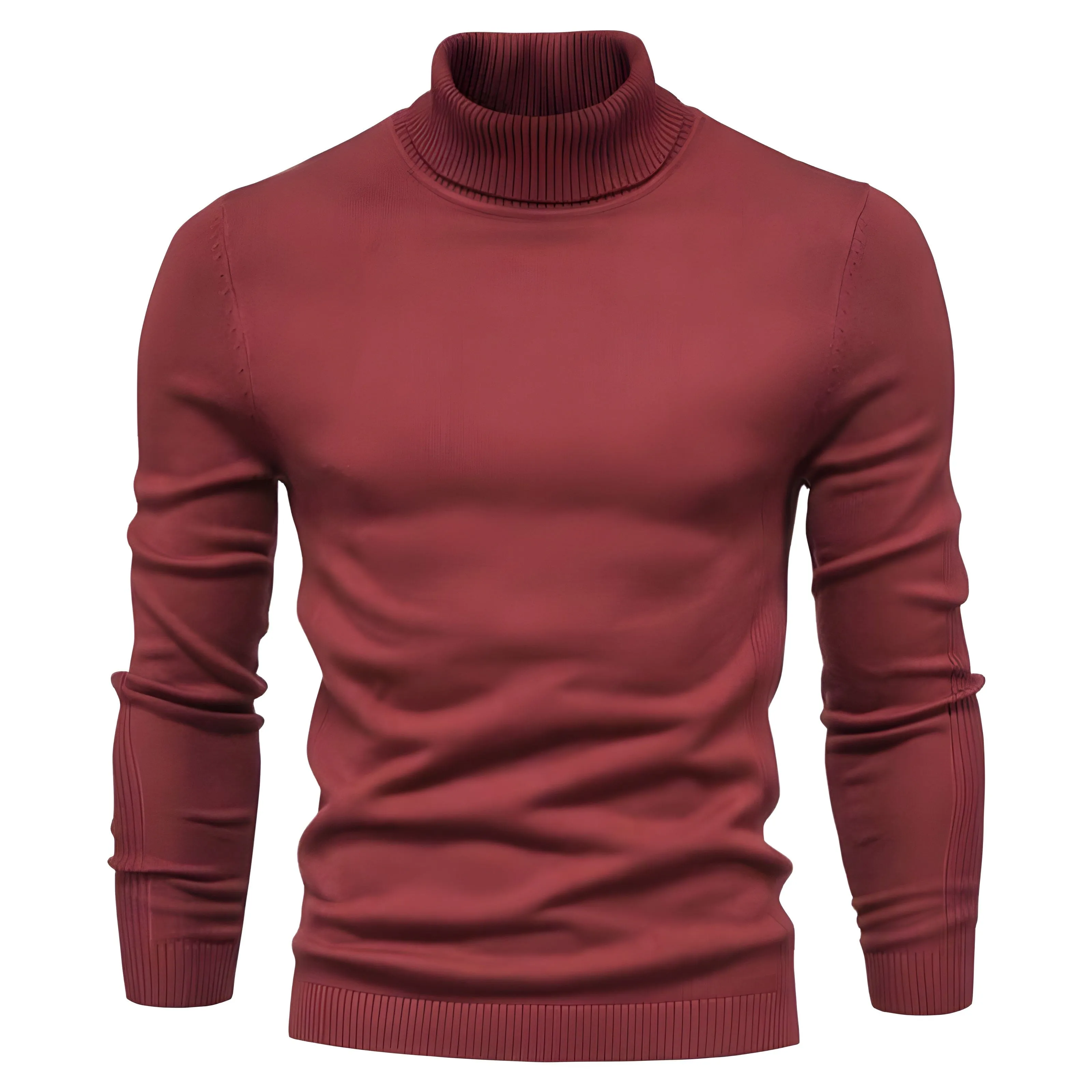 The Idris Slim Fit Pullover Turtleneck - Multiple Colors