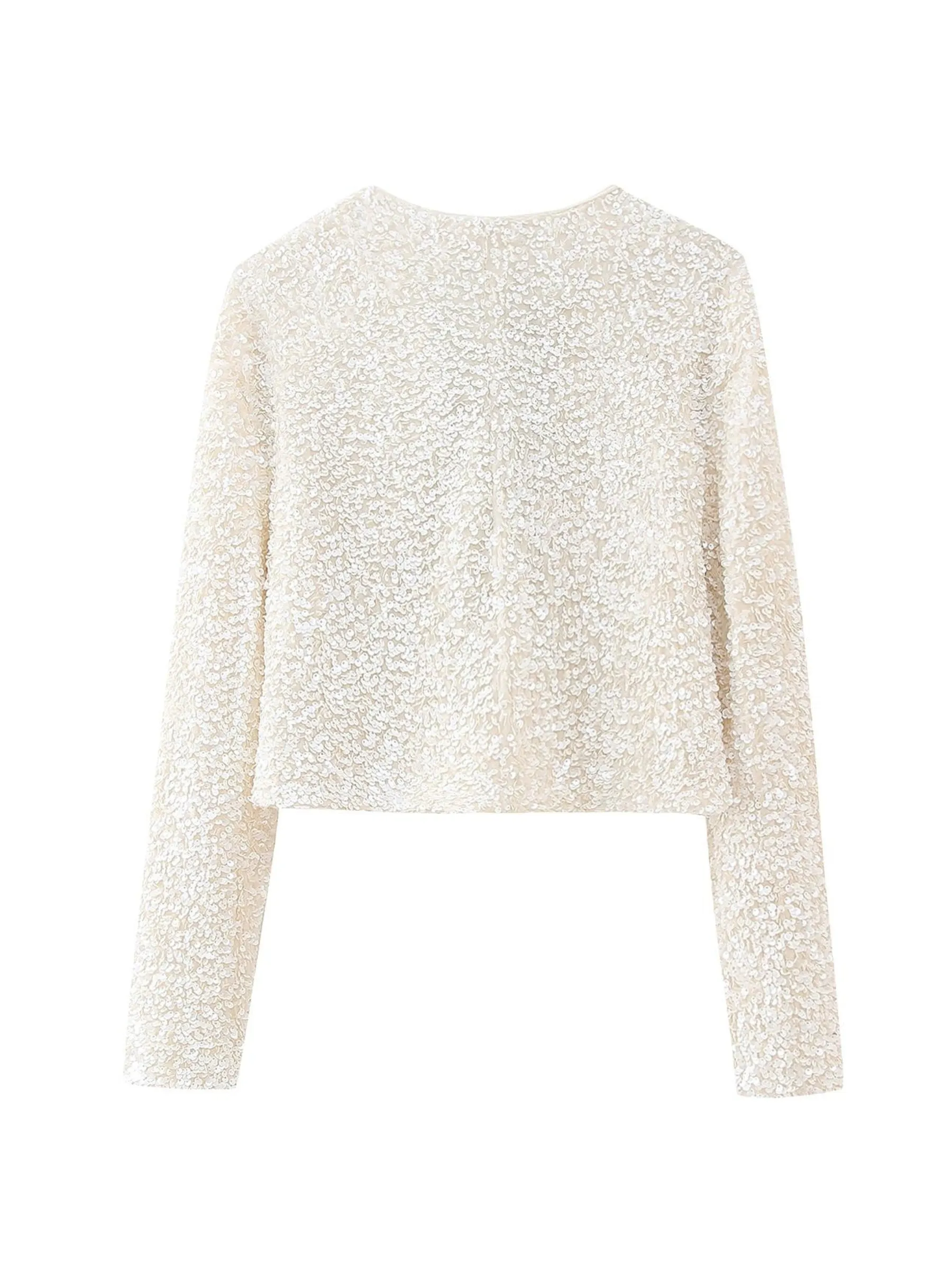 Wendy Sequin Bow Jacket