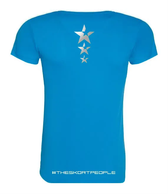 Women's T-Shirt | FLANCI A Run Hi Viz | Sapphire