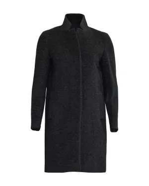 Wool Icons Coat Charcoal