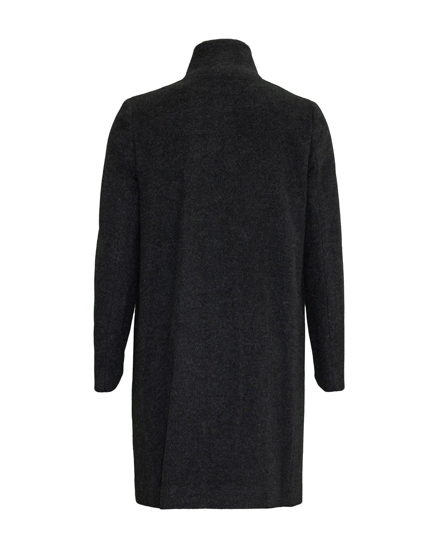 Wool Icons Coat Charcoal